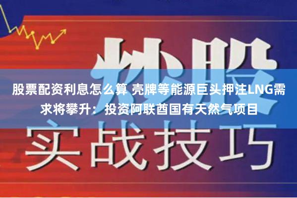 股票配资利息怎么算 壳牌等能源巨头押注LNG需求将攀升：投资阿联酋国有天然气项目